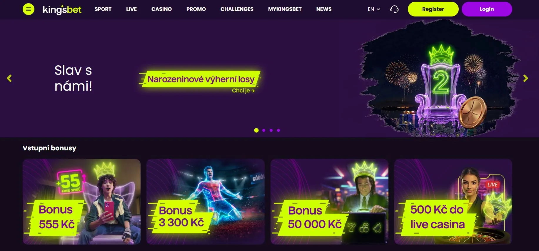 nové české online casino Kingsbet